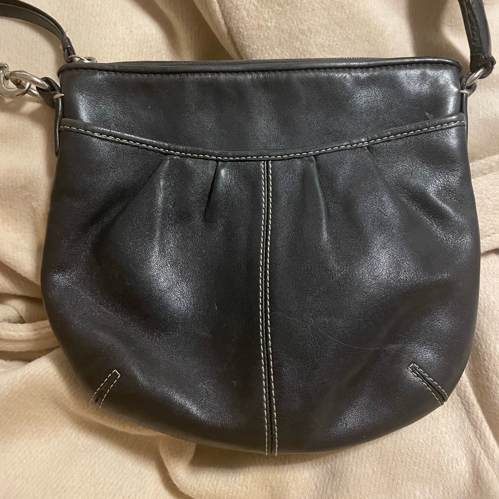 2 in 1 Black Leather purse 👜